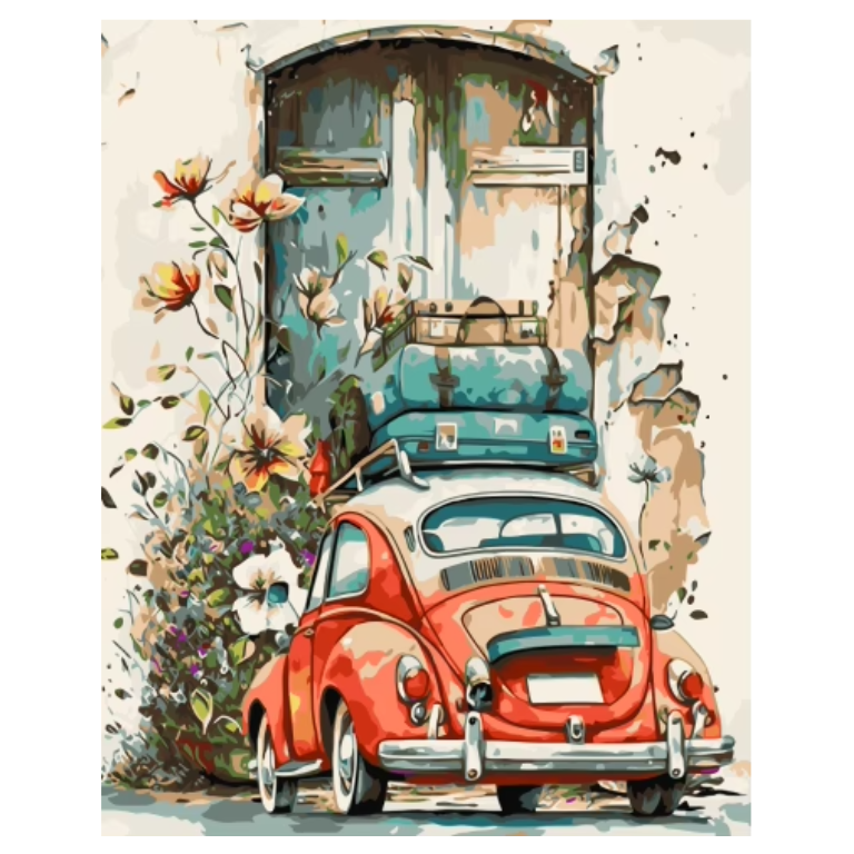 Paint by numbers - Love Bug