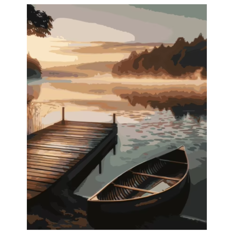 Paint by numbers - Golden Hour Getaway