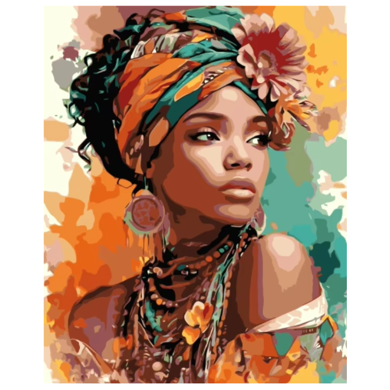 Paint by numbers - Untamed Beauty