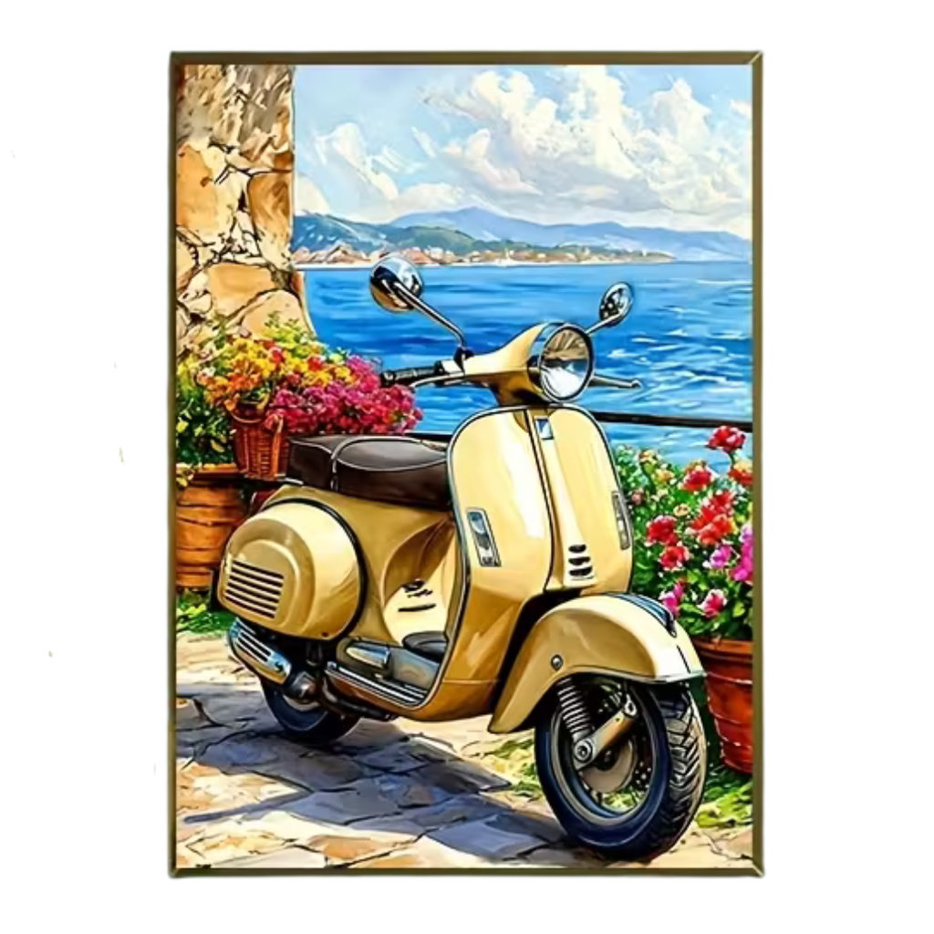 Peinture par numéros - La Dolce Vespa