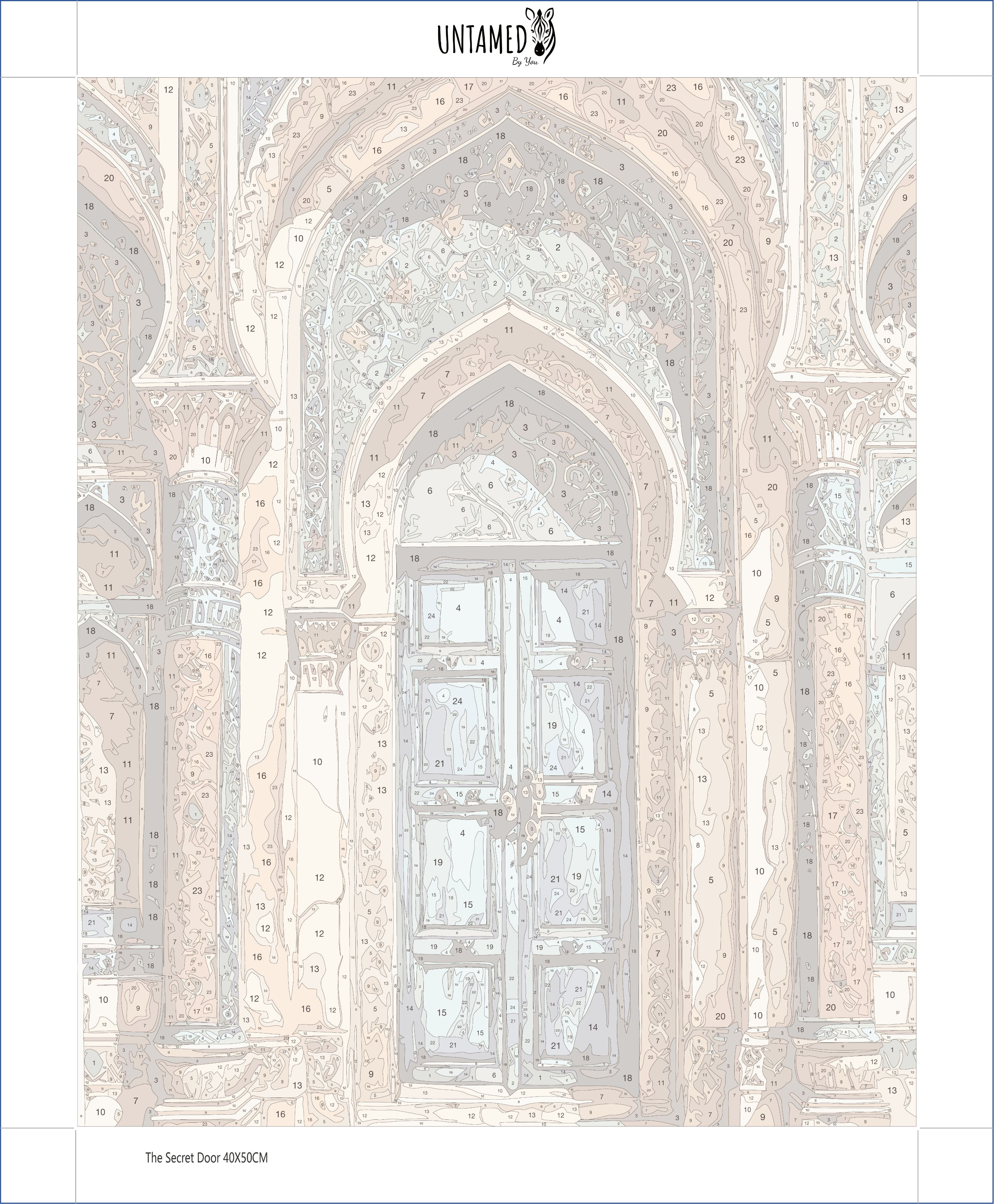 Paint By Numbers - The Secret Door
