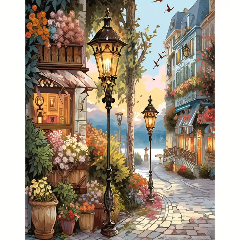 Paint By Numbers - Evening Stroll