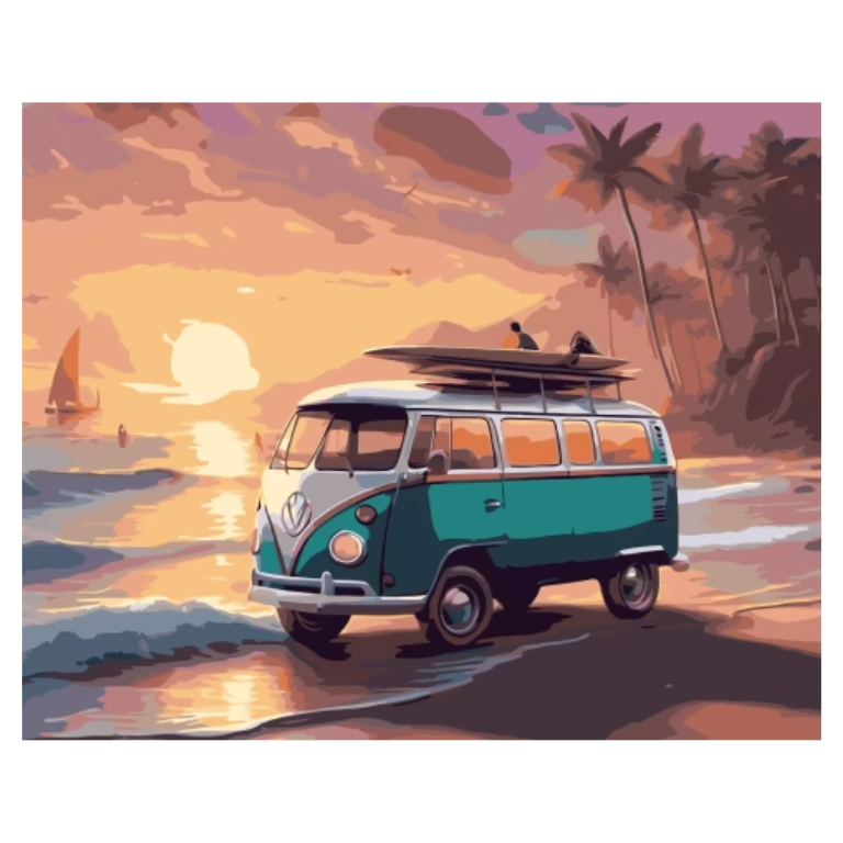 Paint by numbers - Vanlife