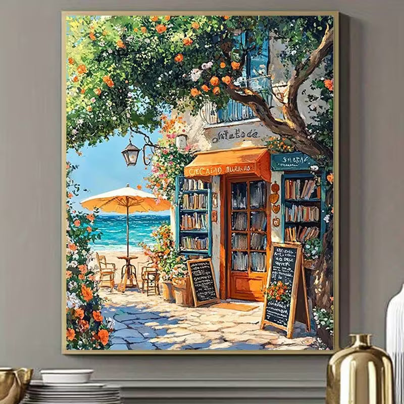 Paint By Numbers - Café des Livres