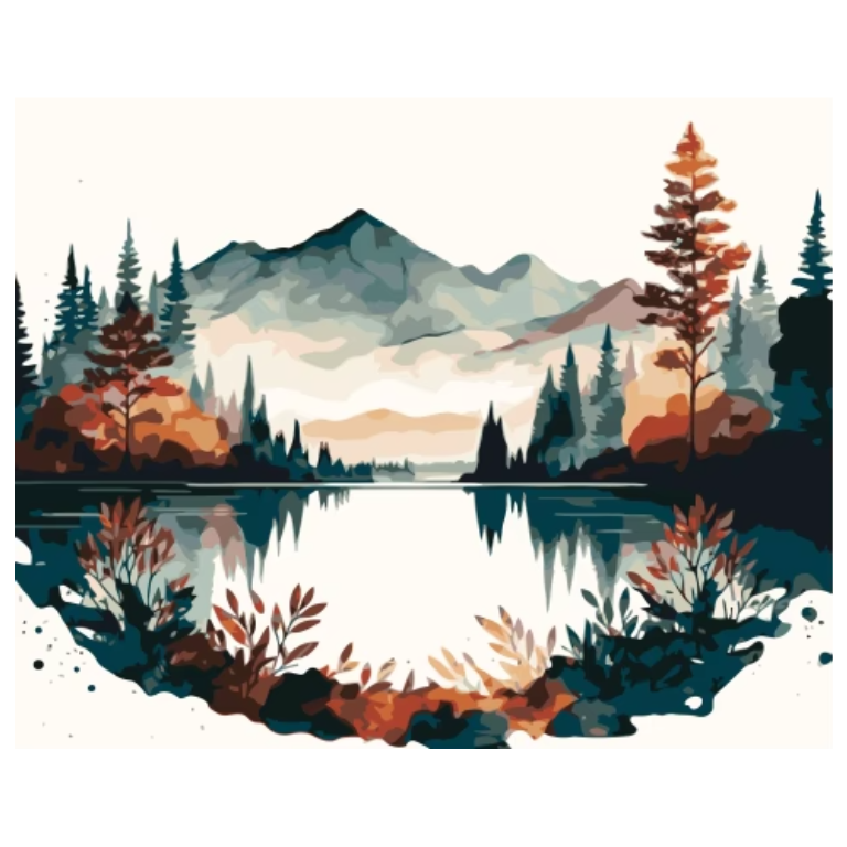 Paint by numbers - Into the Wild