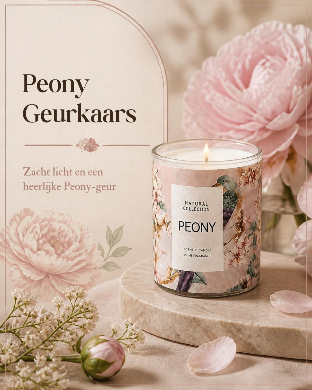 Luxe Geur Giftset met Geurkaars, Geurstokjes en Huisparfum – Sfeervol Eindejaarsgeschenk