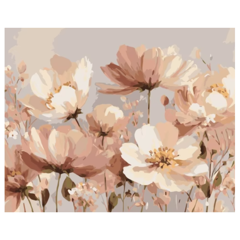 Paint by numbers - Softly in Bloom