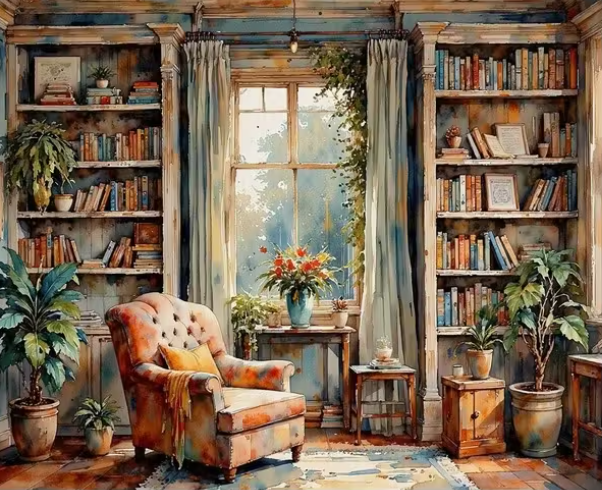 Paint By Numbers - Rent a Cabin 