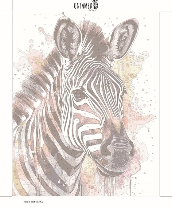 Paint by numbers - Wild at heart