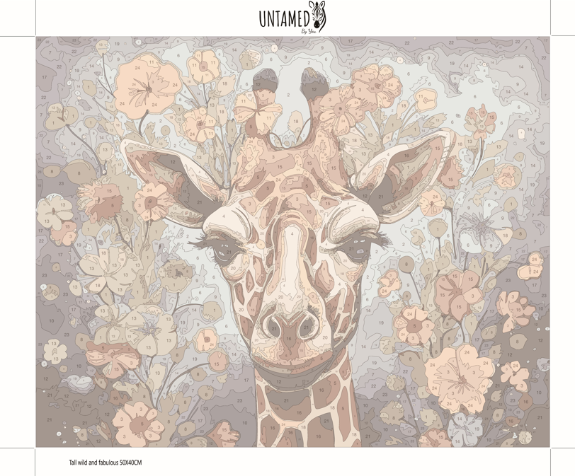 Paint by numbers - Tall, Wild and Fabulous