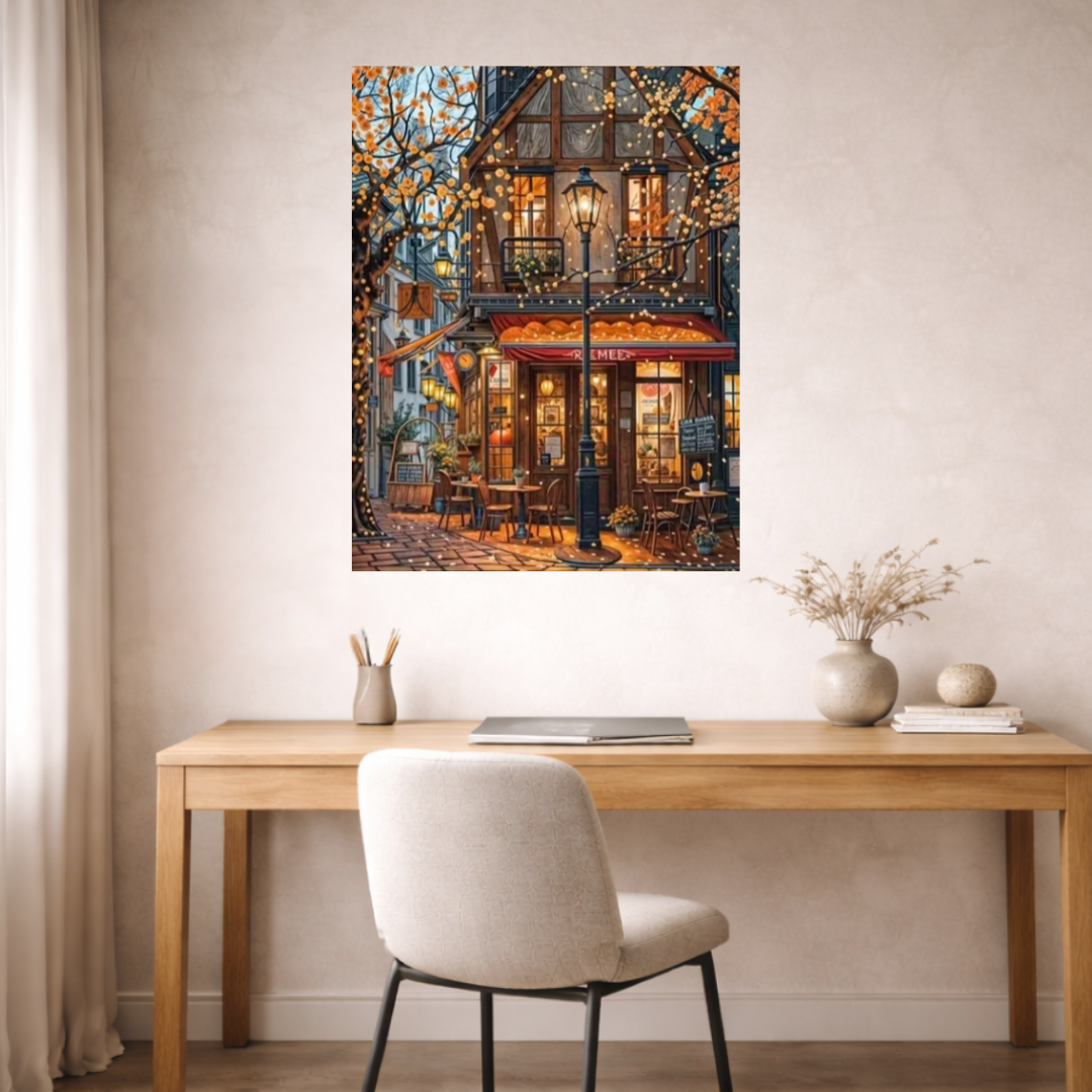 Paint By Numbers - Evening in Paris