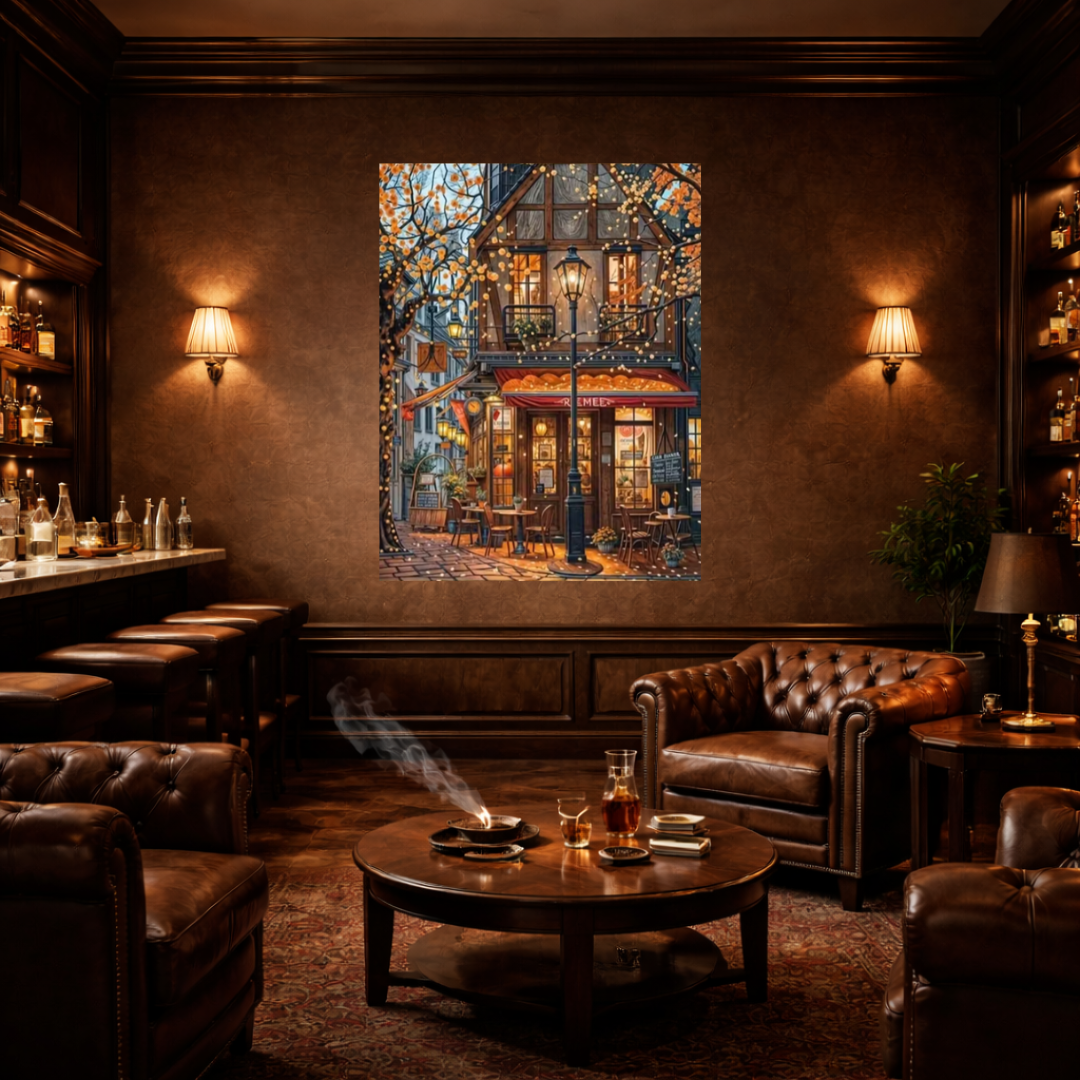 Paint By Numbers - Evening in Paris