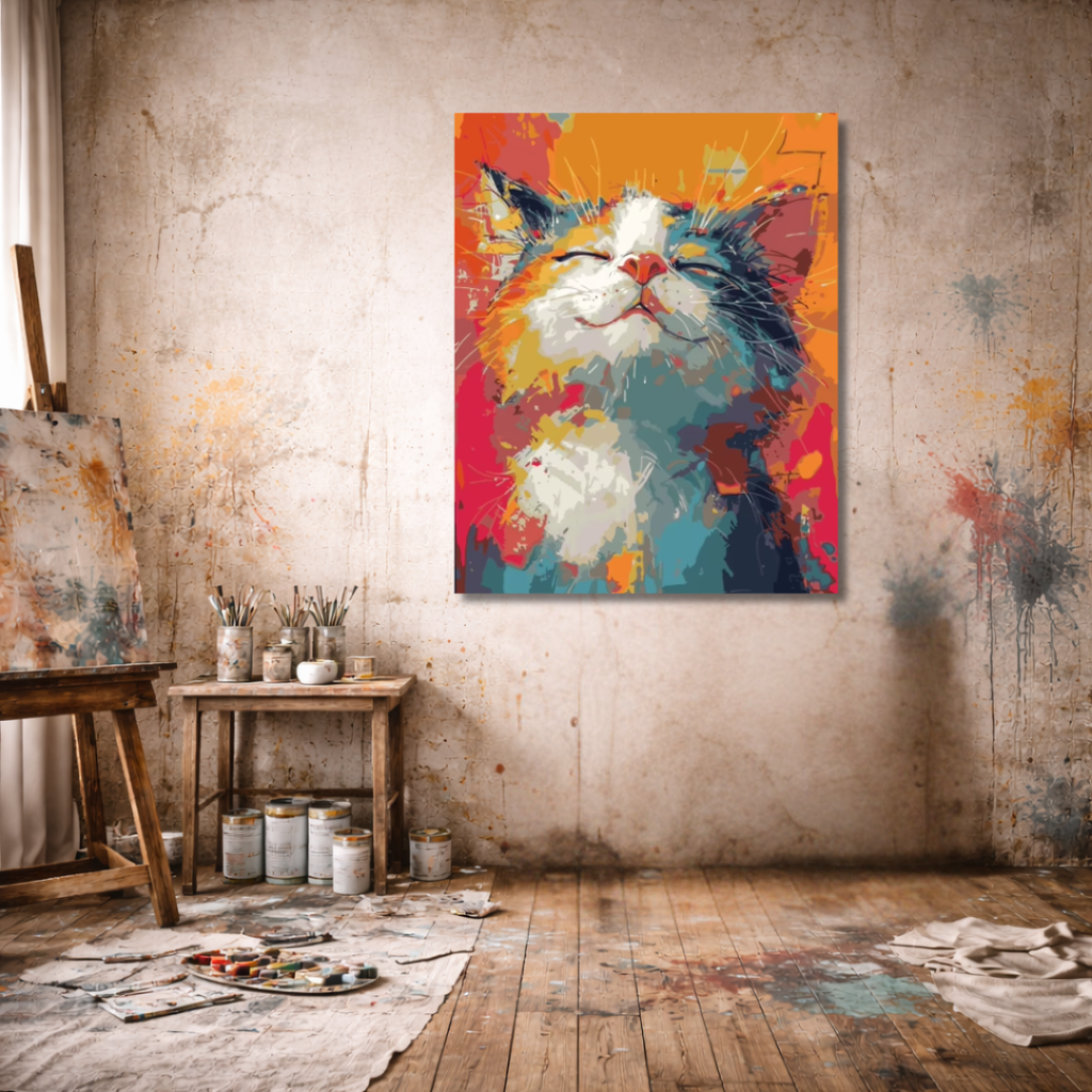 Paint by numbers - Colour Meow