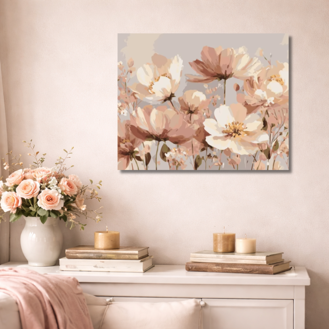 Paint by numbers - Softly in Bloom