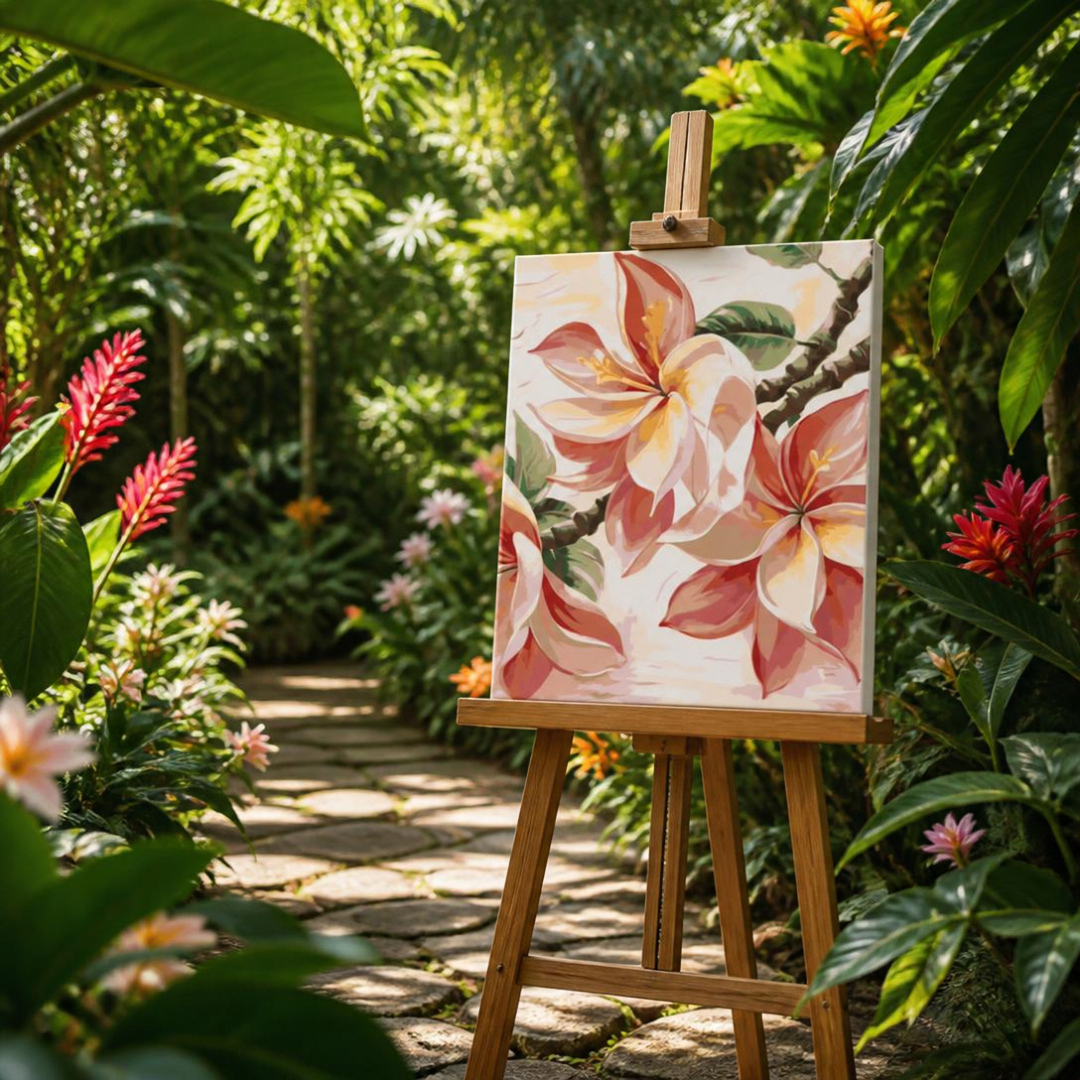 Paint by numbers - Tropical Bloom