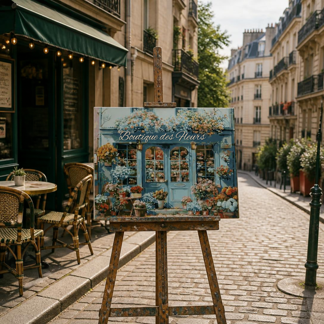 Paint by numbers - Boutique des fleurs
