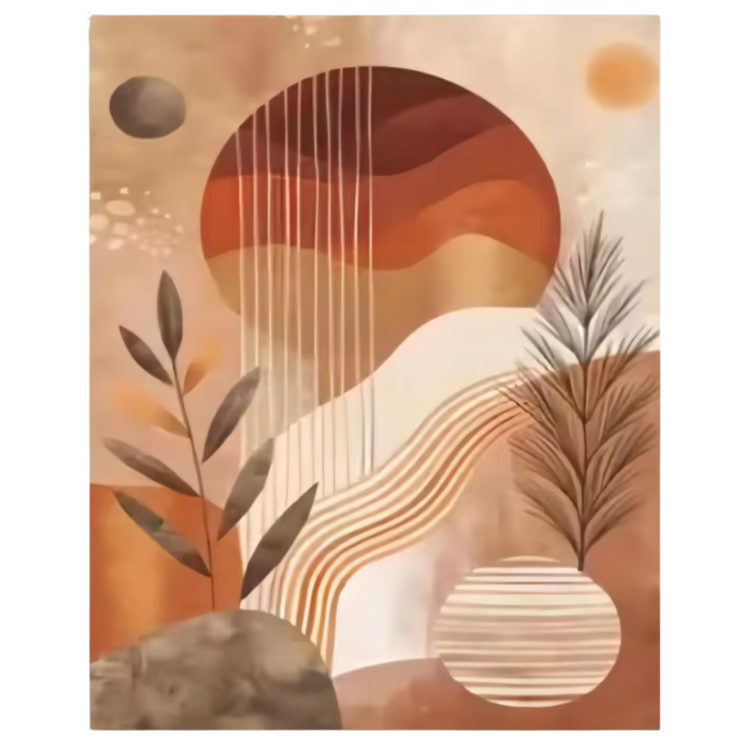 Paint By Numbers – Earth Rhythm I