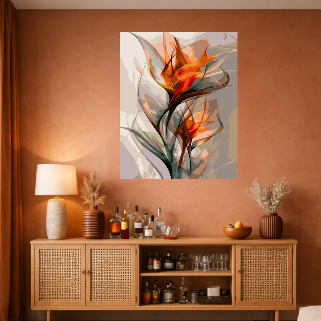 Paint By Numbers – Botanical Dance