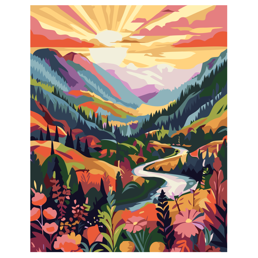 Paint By Numbers - Where Colors Run Wild
