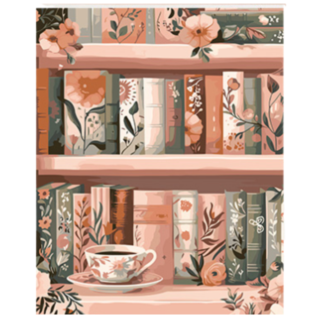 Paint By Numbers – A Quiet Pink Corner