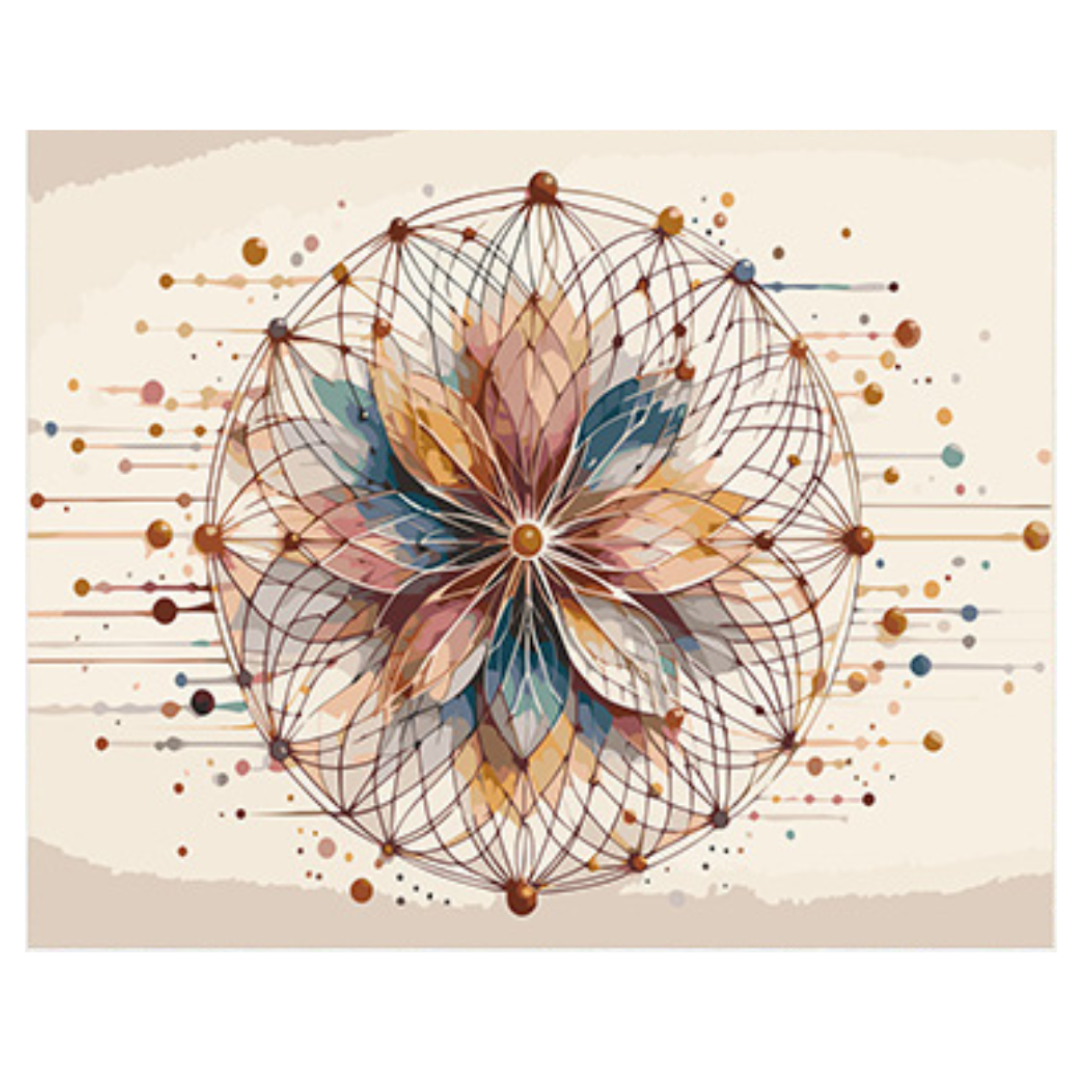 Paint By Numbers – Mandala in Motion
