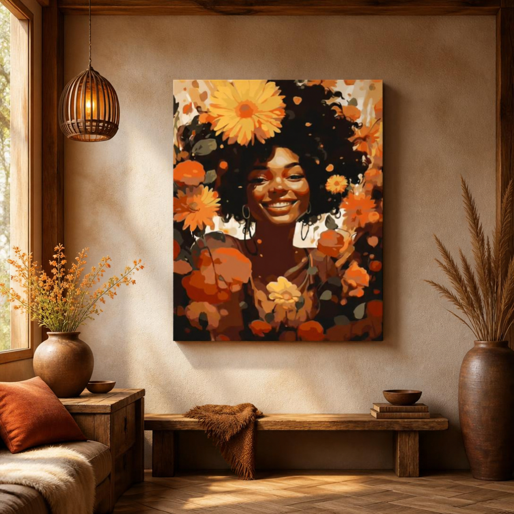 Paint by numbers - Wildflower Queen