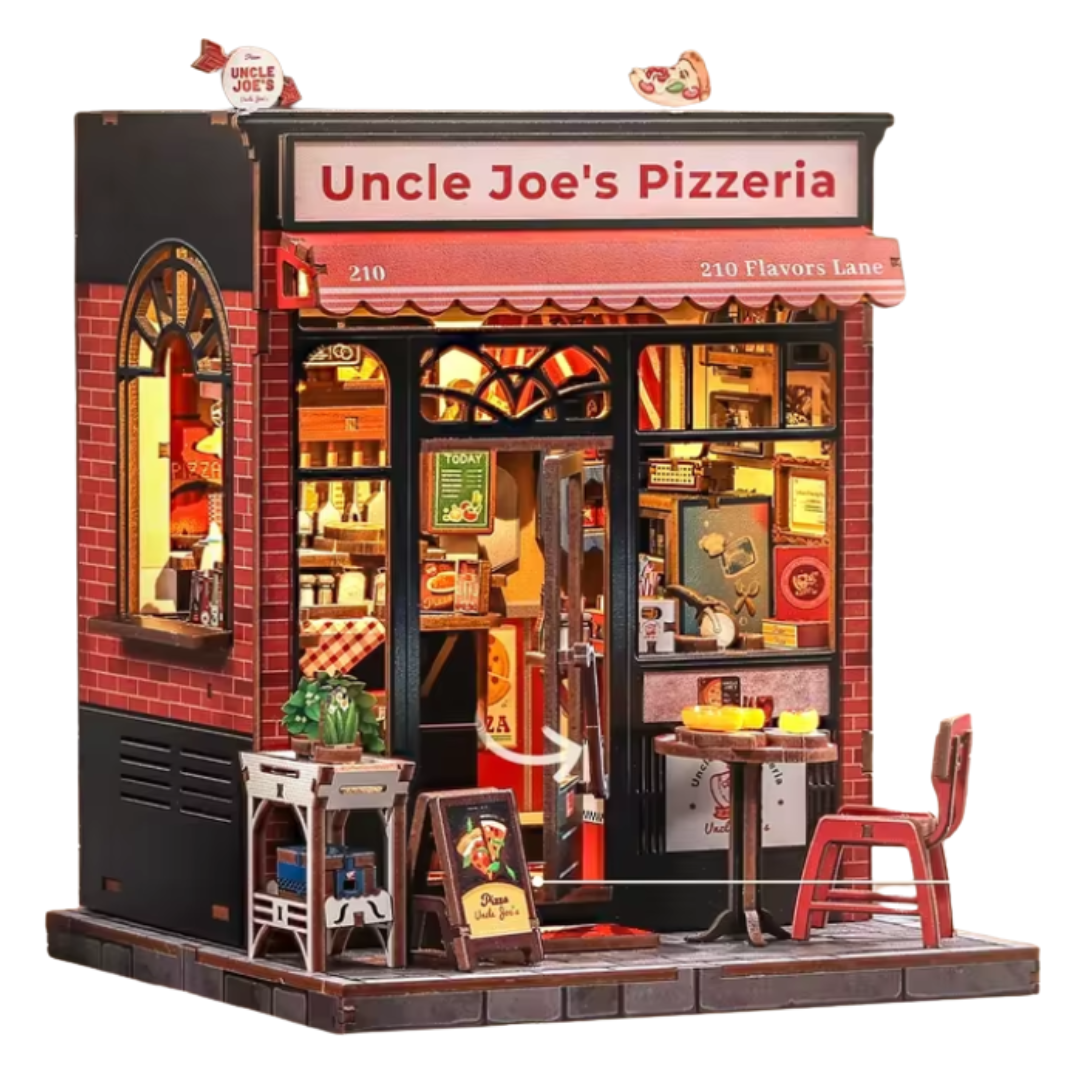 Art du bois - Pizzeria de l'oncle Joe