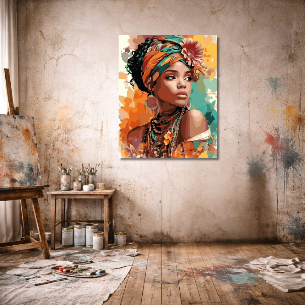 Paint by numbers - Untamed Beauty