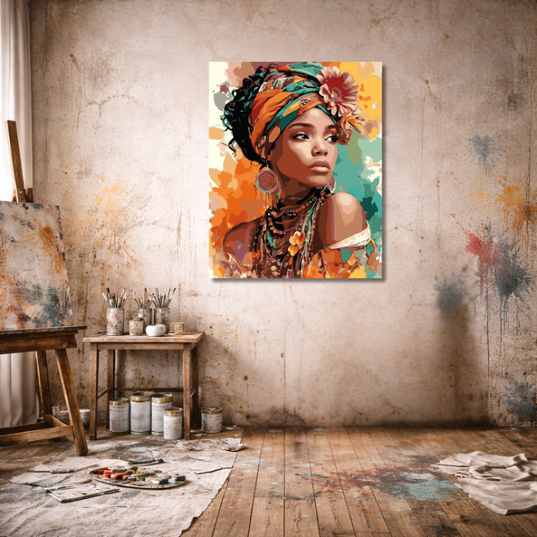 Paint by numbers - Untamed Beauty