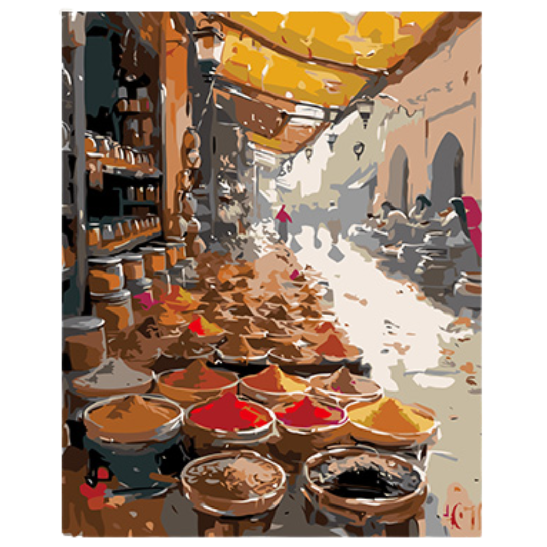 Paint By Number - Colors of Morocco