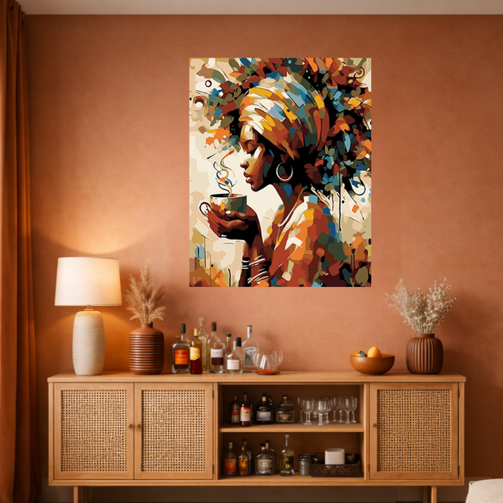 Paint By Numbers - African Morning