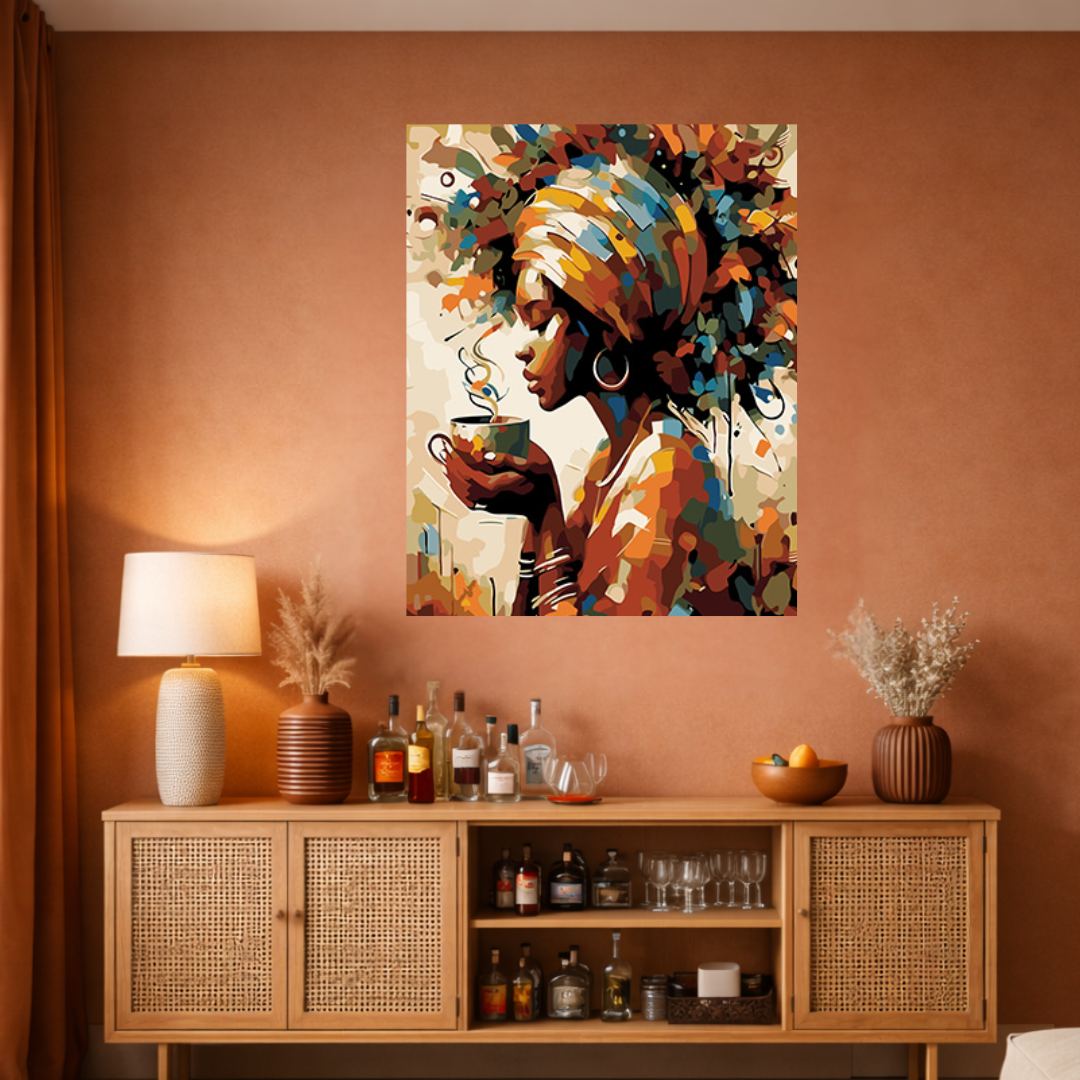 Paint By Numbers - African Morning