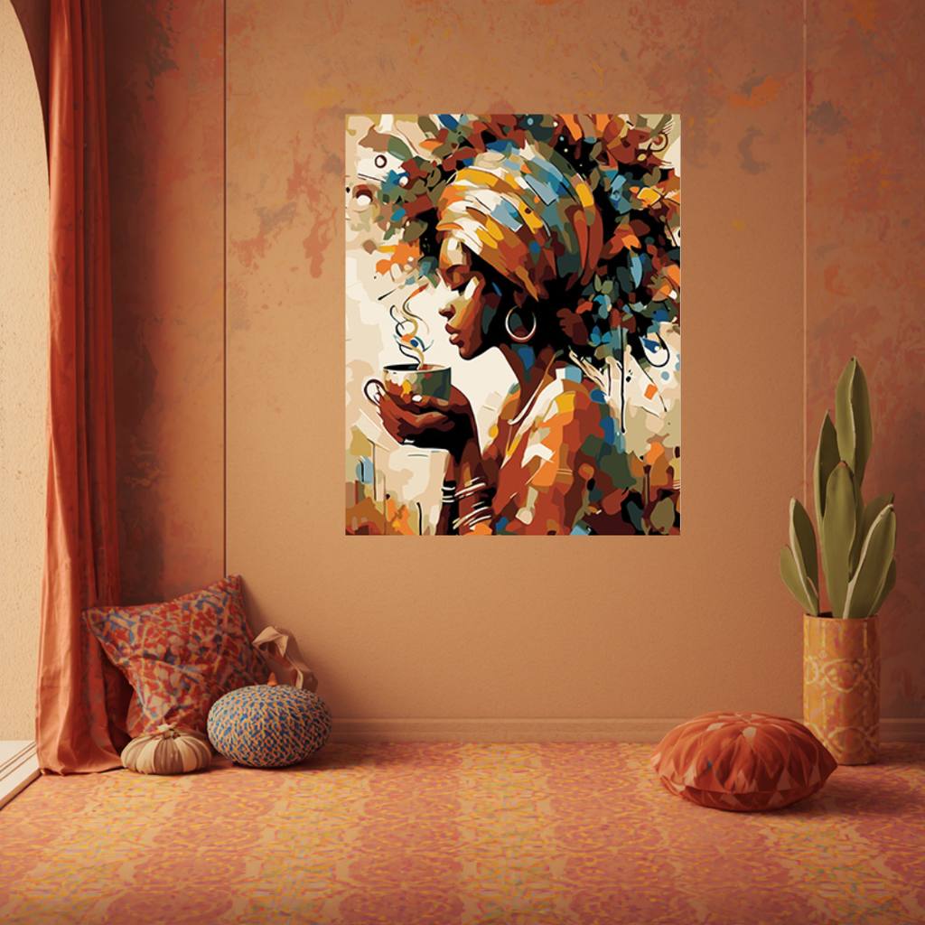 Paint By Numbers - African Morning