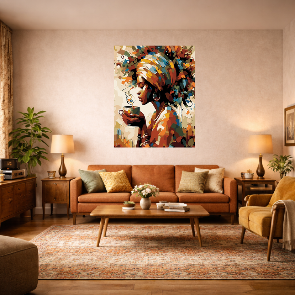 Paint By Numbers - African Morning