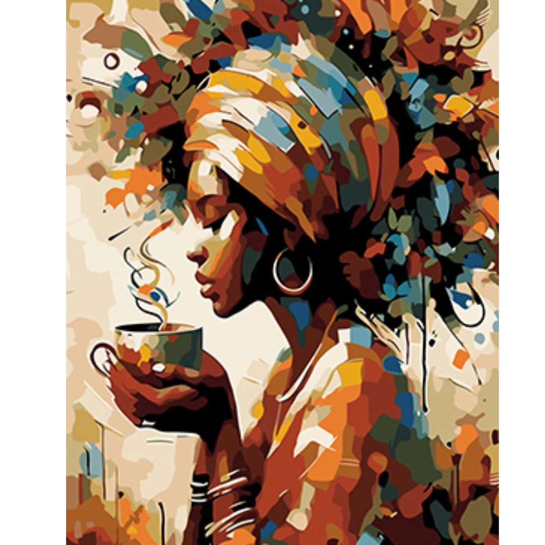 Paint By Numbers - African Morning