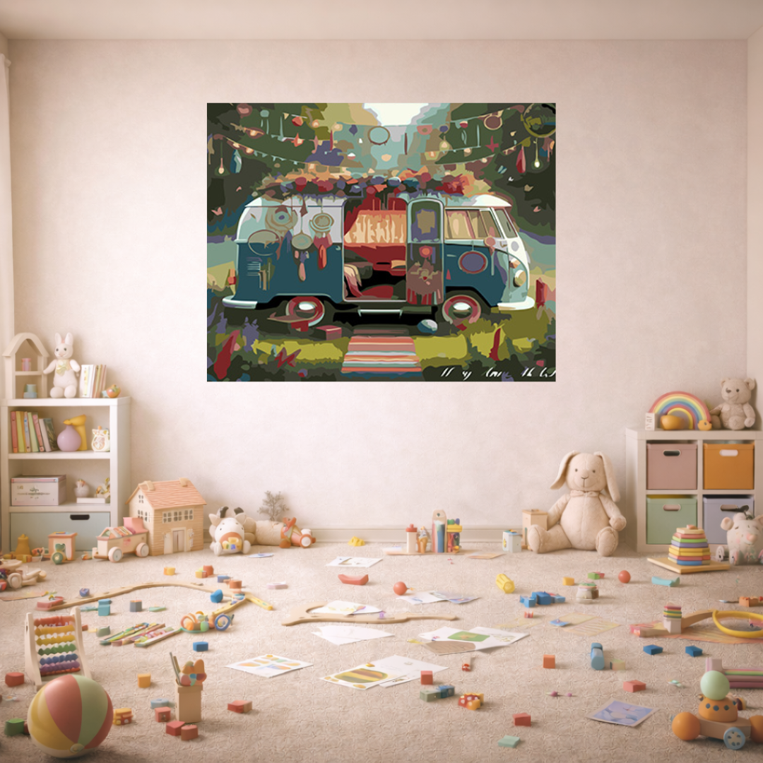 Paint By Numbers - Free Spirit Van