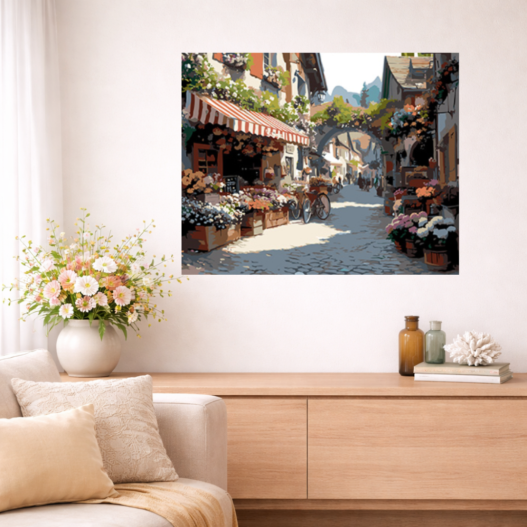 Paint By Numbers - Blooming Village