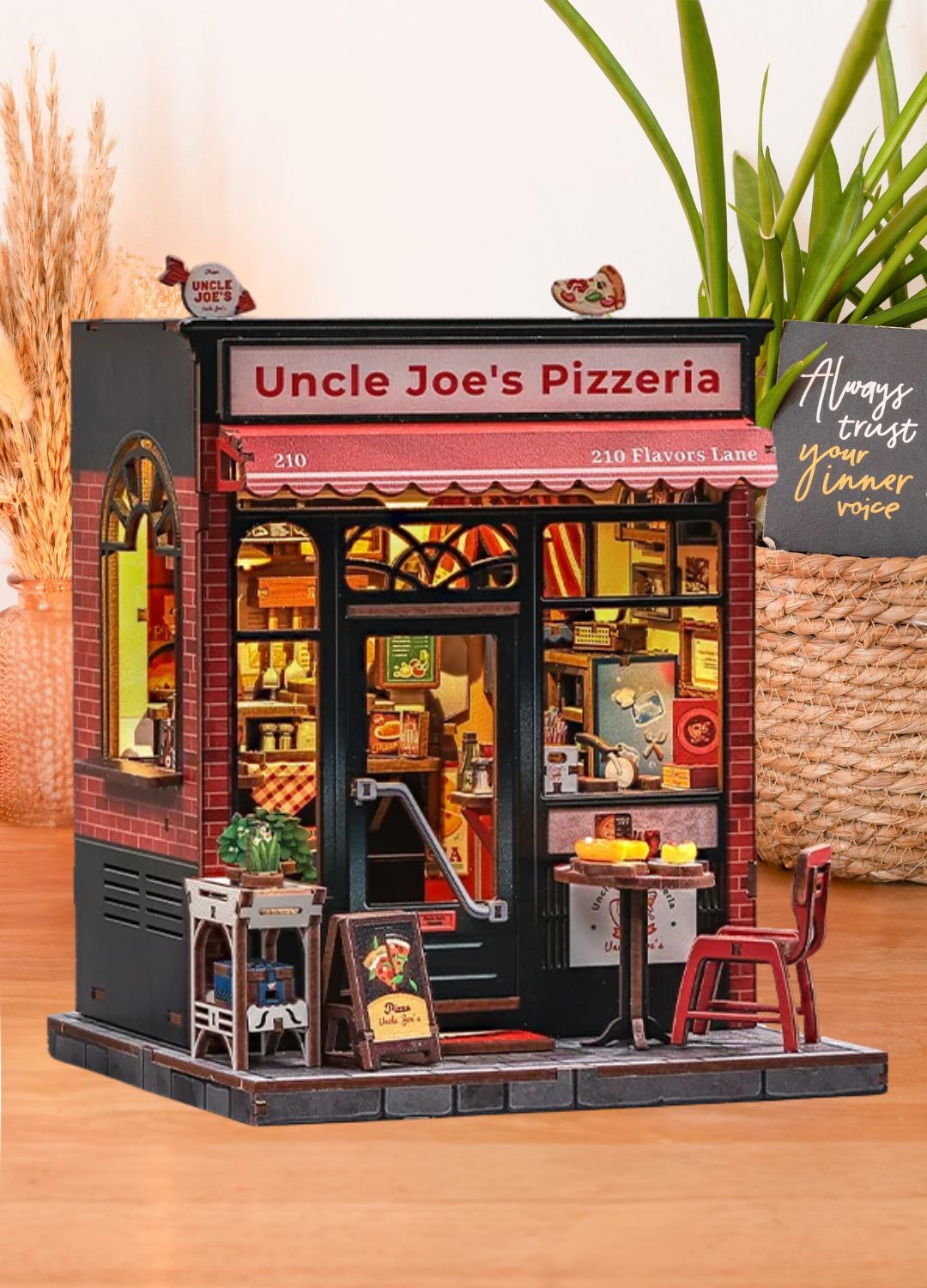 Art du bois - Pizzeria de l'oncle Joe