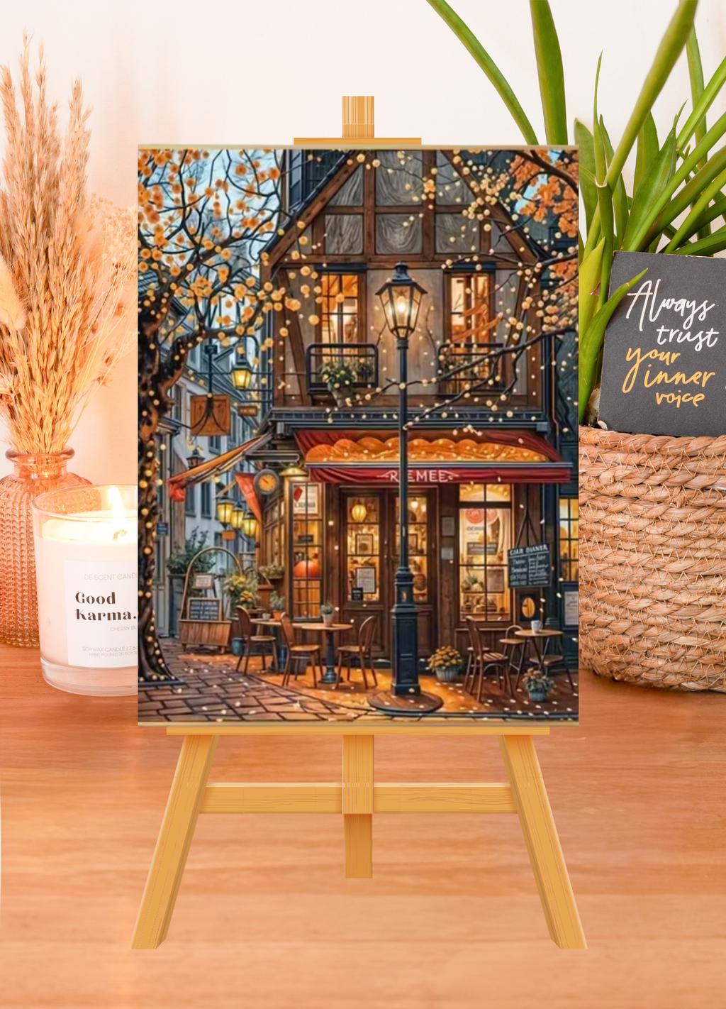 Paint By Numbers - Evening in Paris