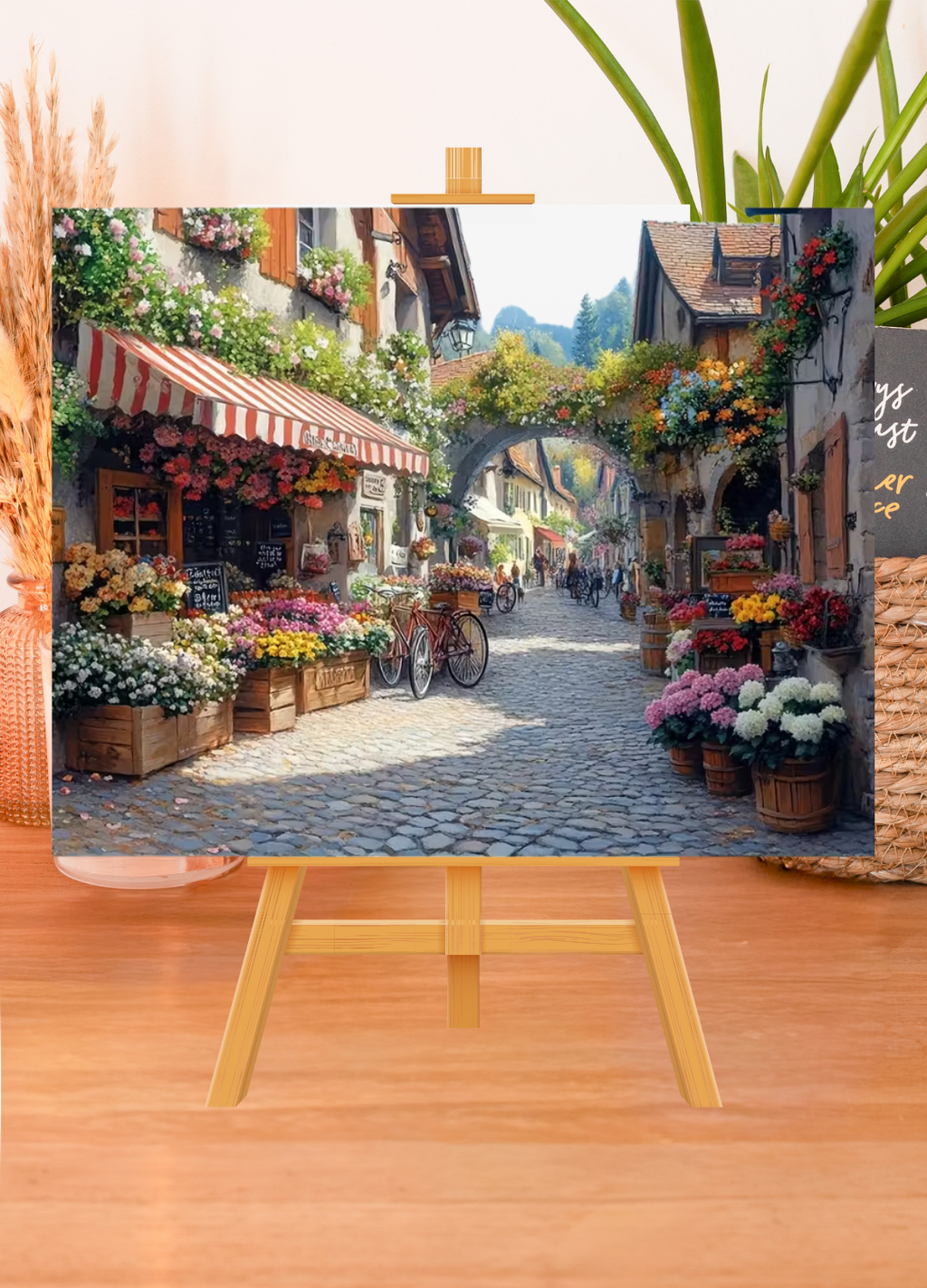 Paint By Numbers - Blooming Village
