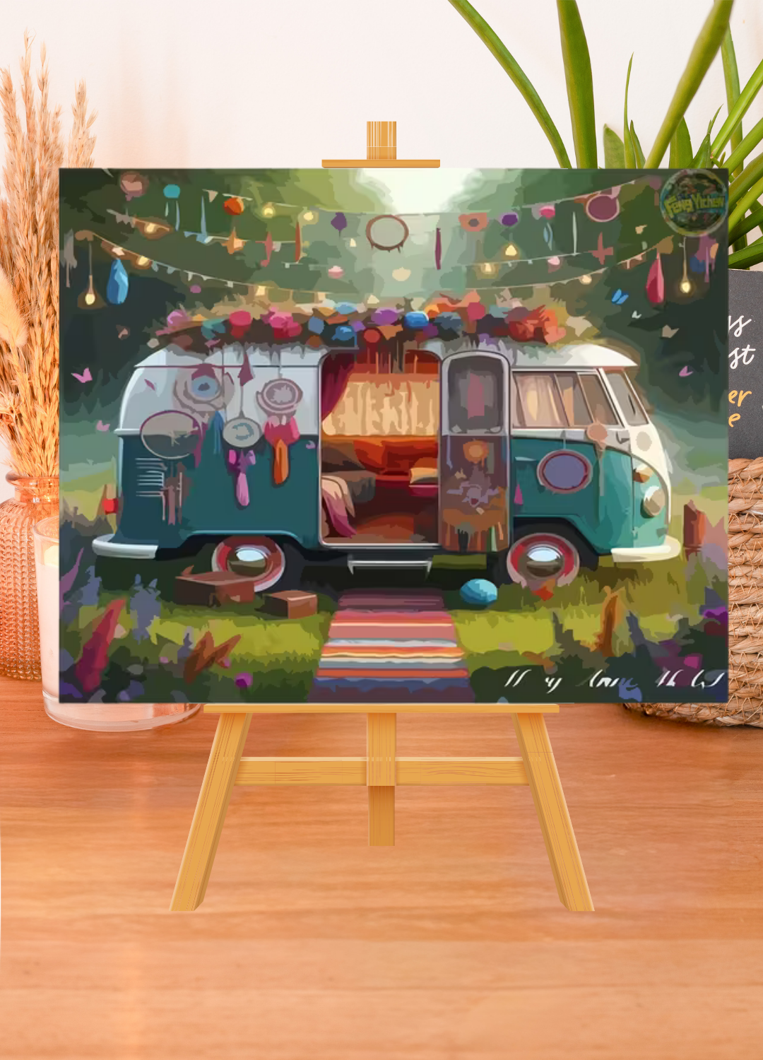 Paint By Numbers - Free Spirit Van
