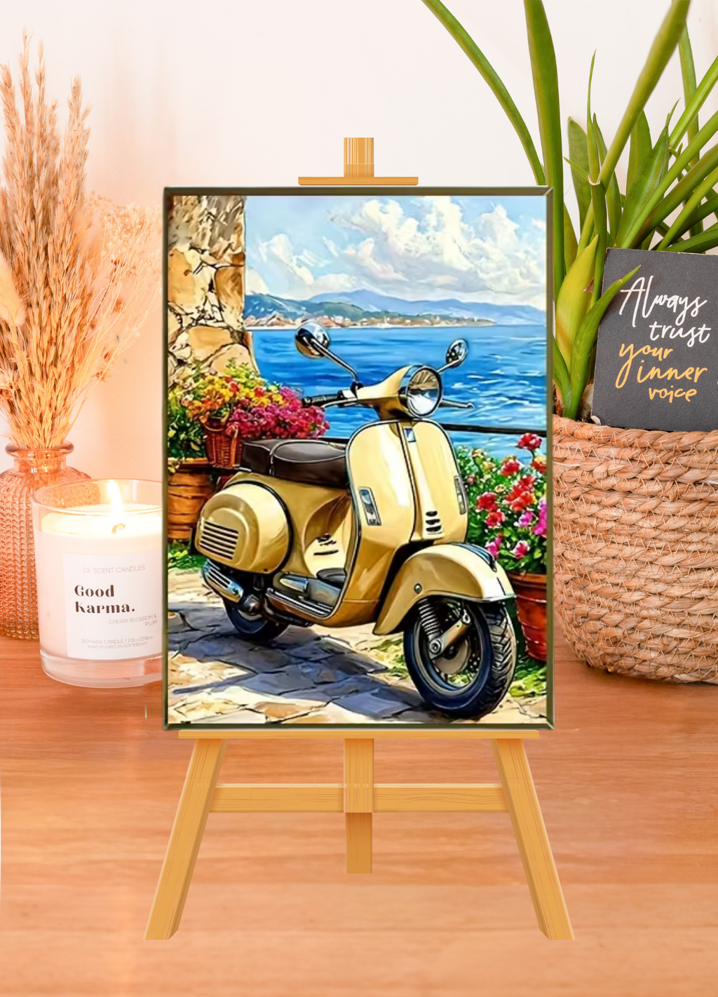 Peinture par numéros - La Dolce Vespa