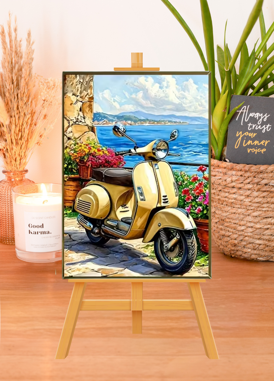 Peinture par numéros - La Dolce Vespa