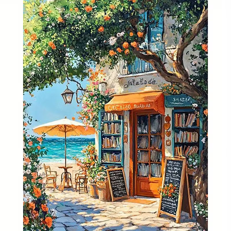 Paint By Numbers - Café des Livres