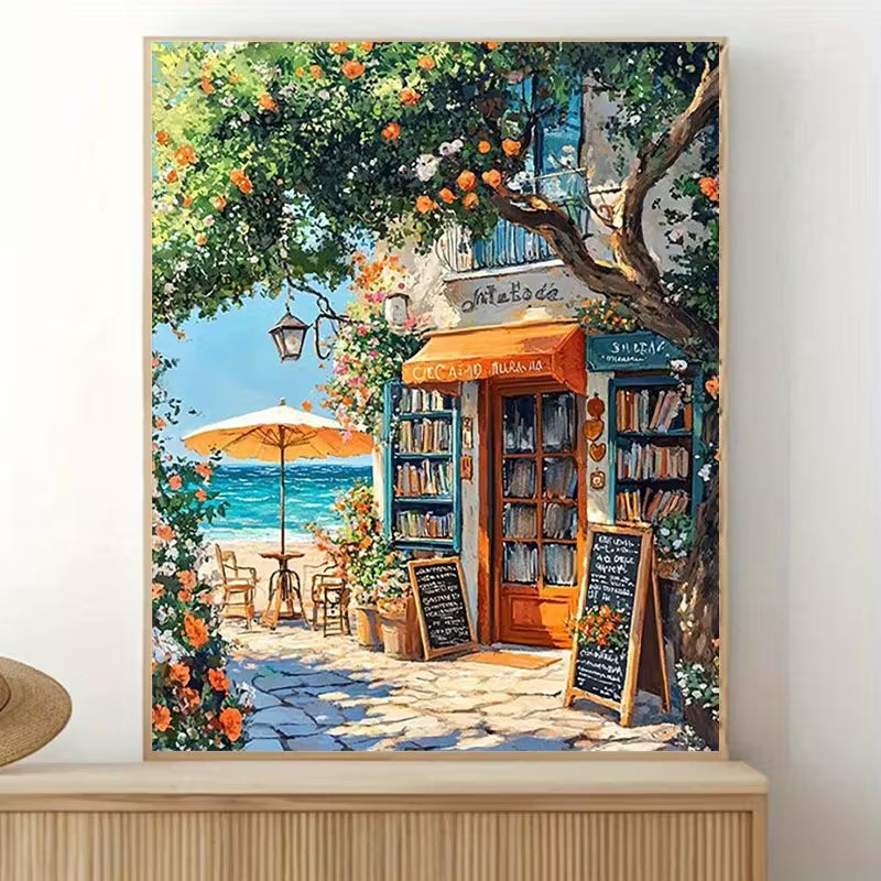 Paint By Numbers - Café des Livres