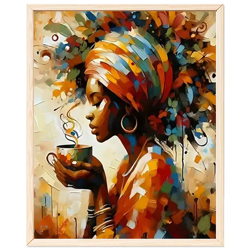 Paint By Numbers - African Morning