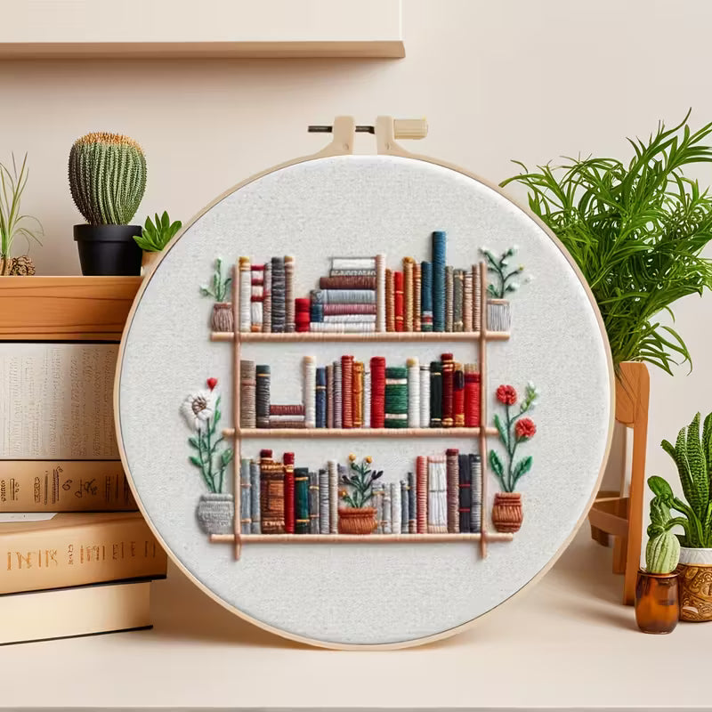 Borduurset - The Cosy Bookshelf