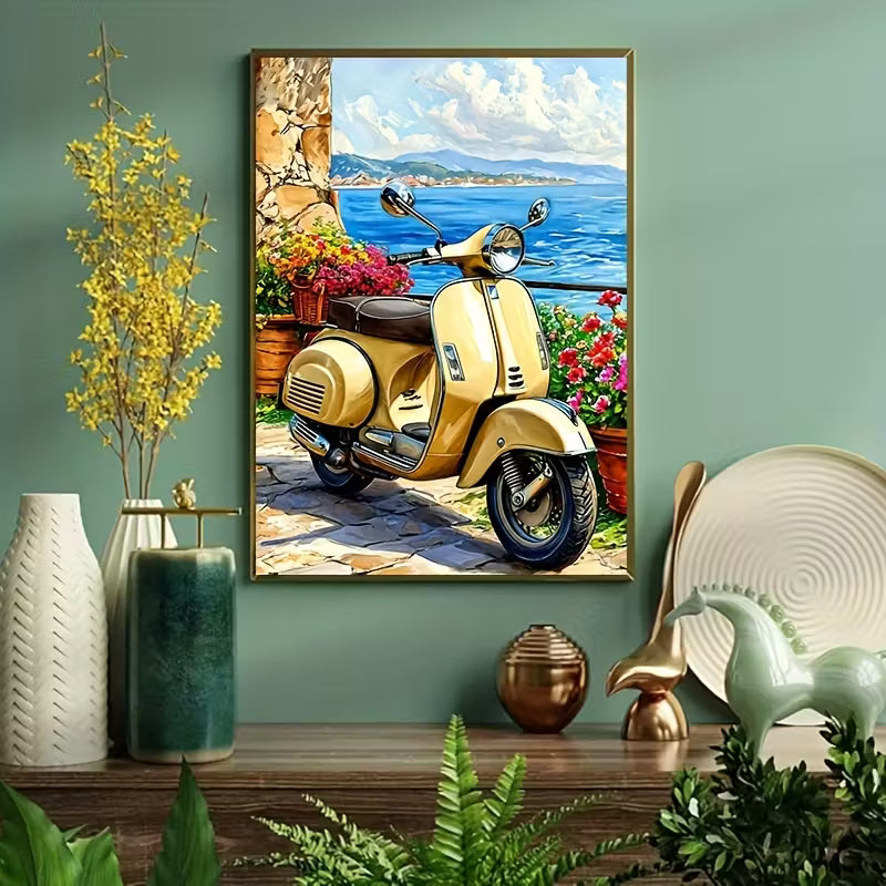 Peinture par numéros - La Dolce Vespa